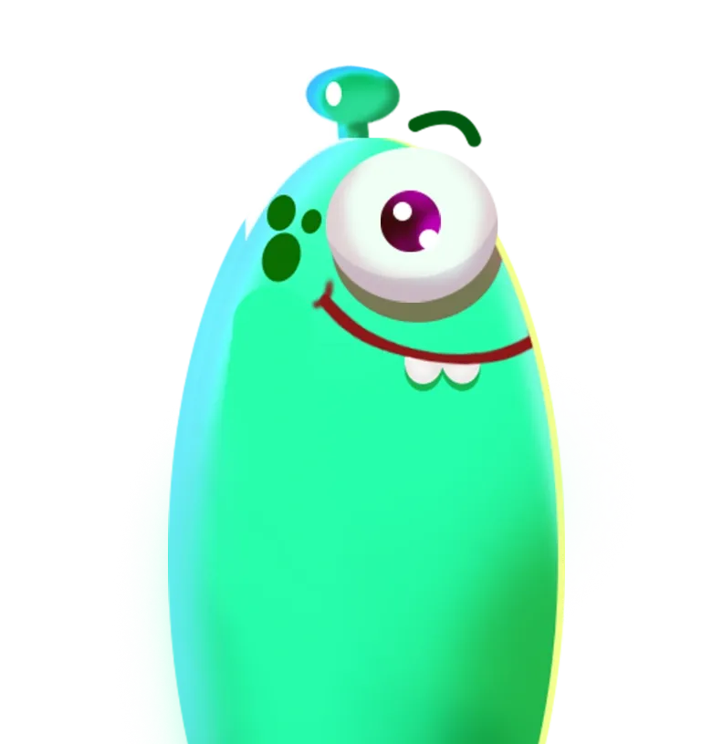 Crystal Cascade mobile action banner character