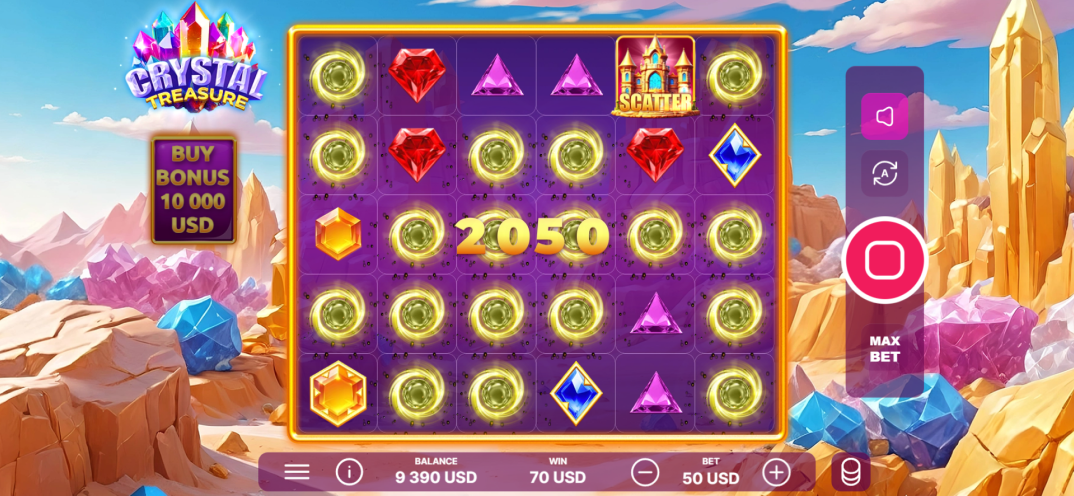 Crystal Treasure gameplay screenshot 3