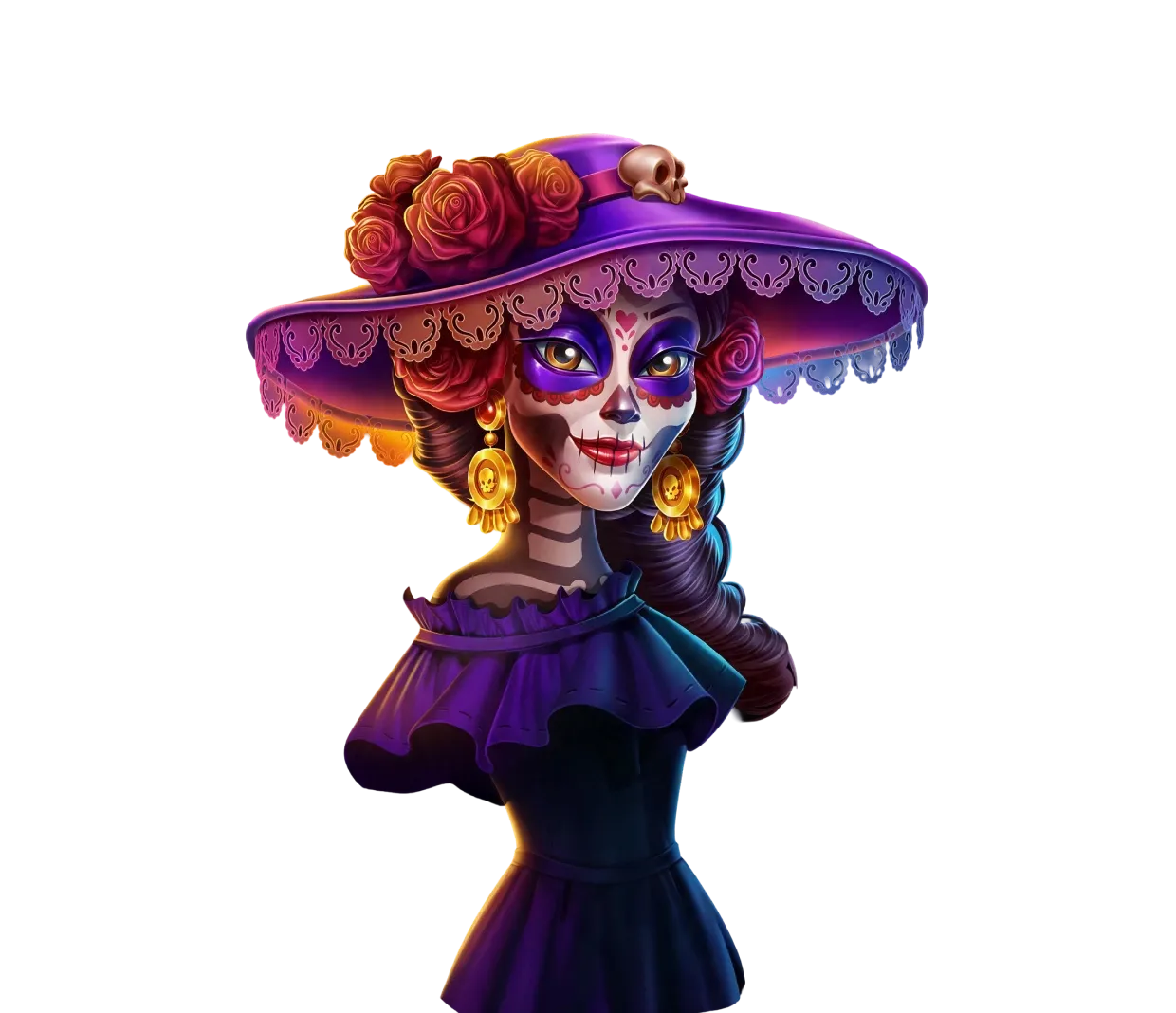 Day of Muerte hero character