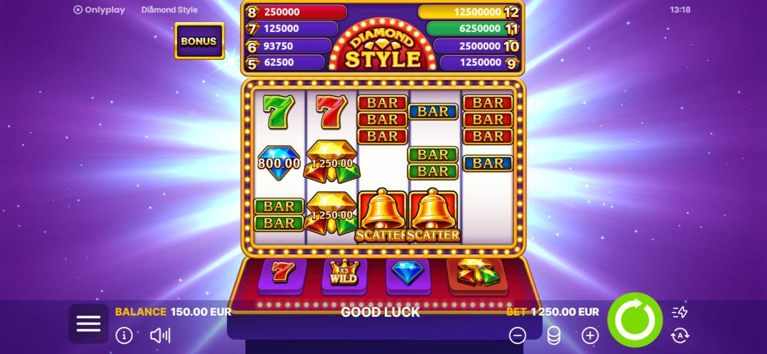 Diamond Style gameplay screenshot 1