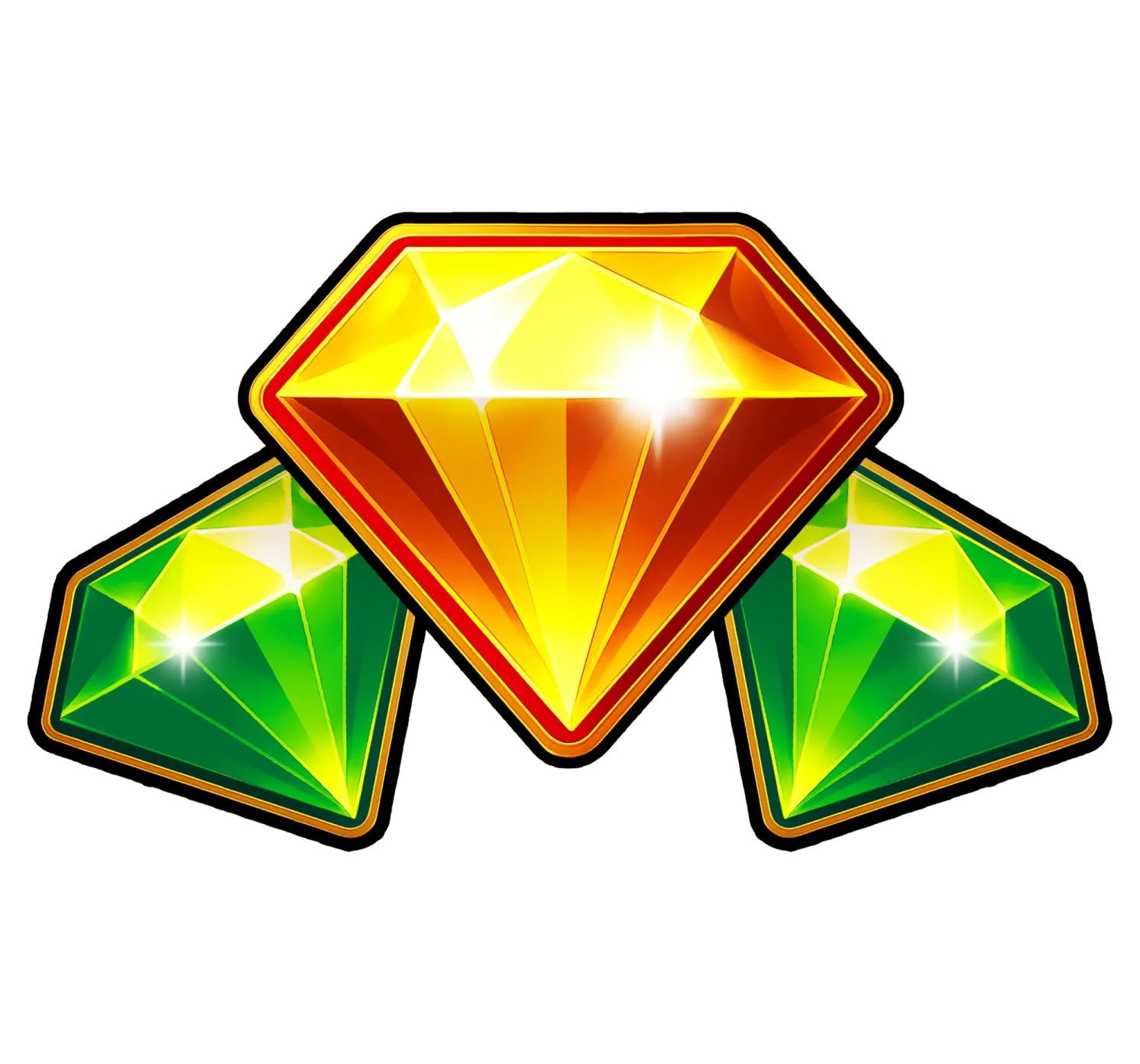 Diamond Style desktop action banner character