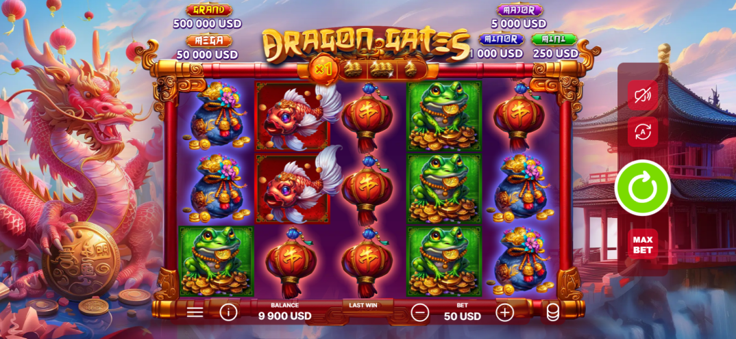 Dragon Gates gameplay screenshot 2
