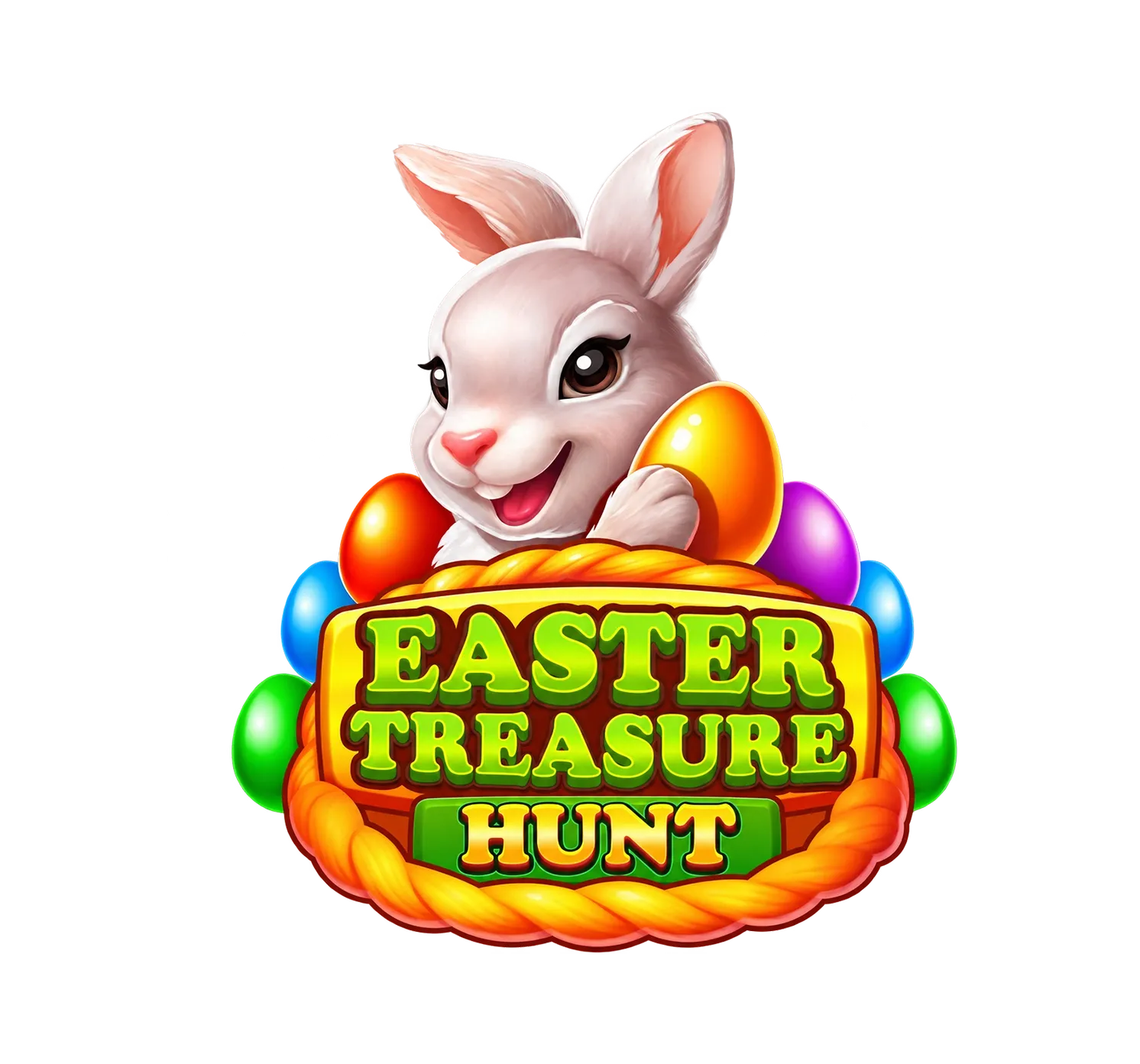 Easter Treasure Hunt desktop action banner character