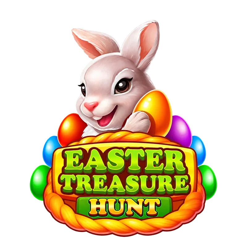 Easter Treasure Hunt mobile action banner character