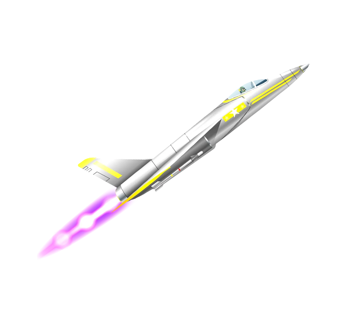 F777 Fighter desktop action banner character