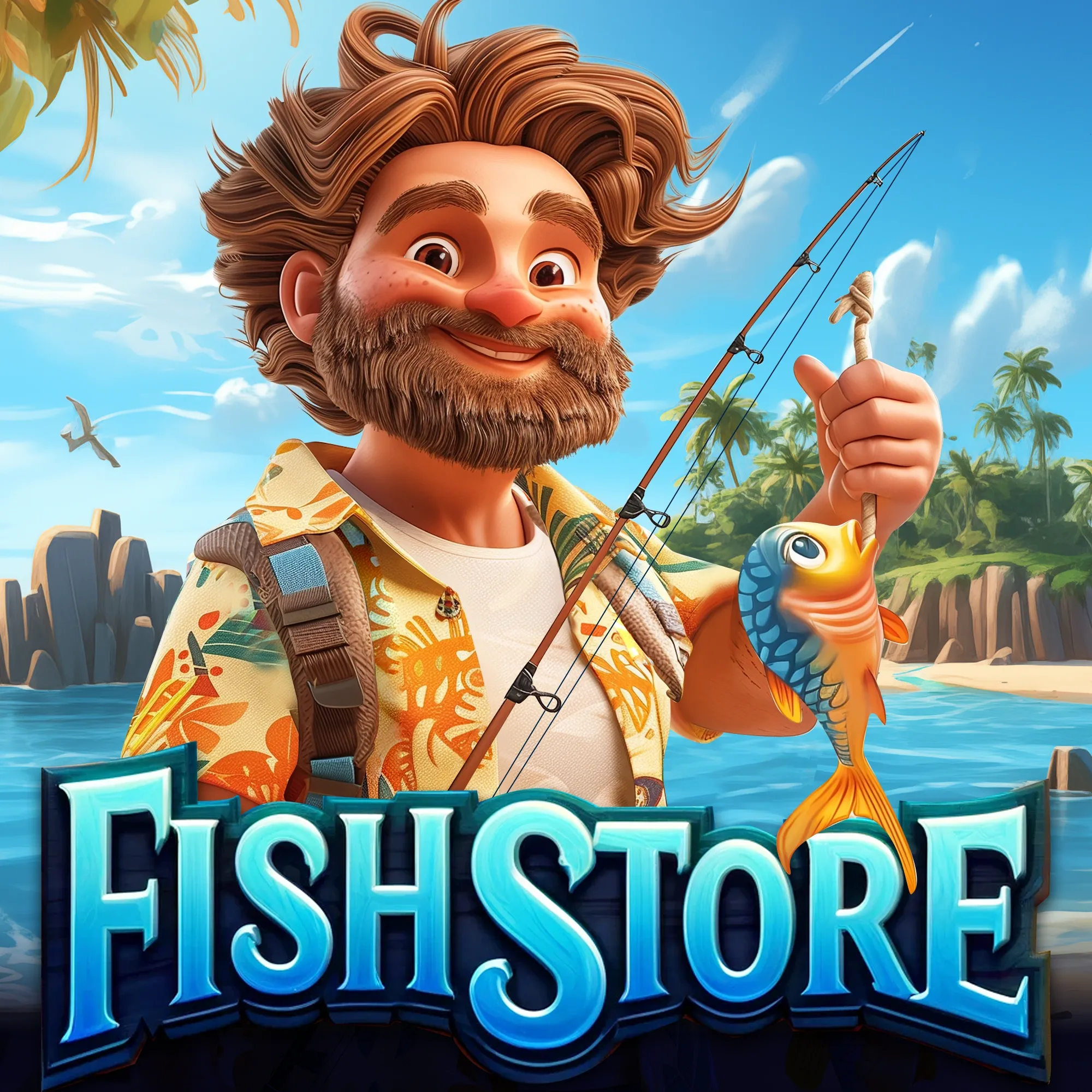 Fish store game card image