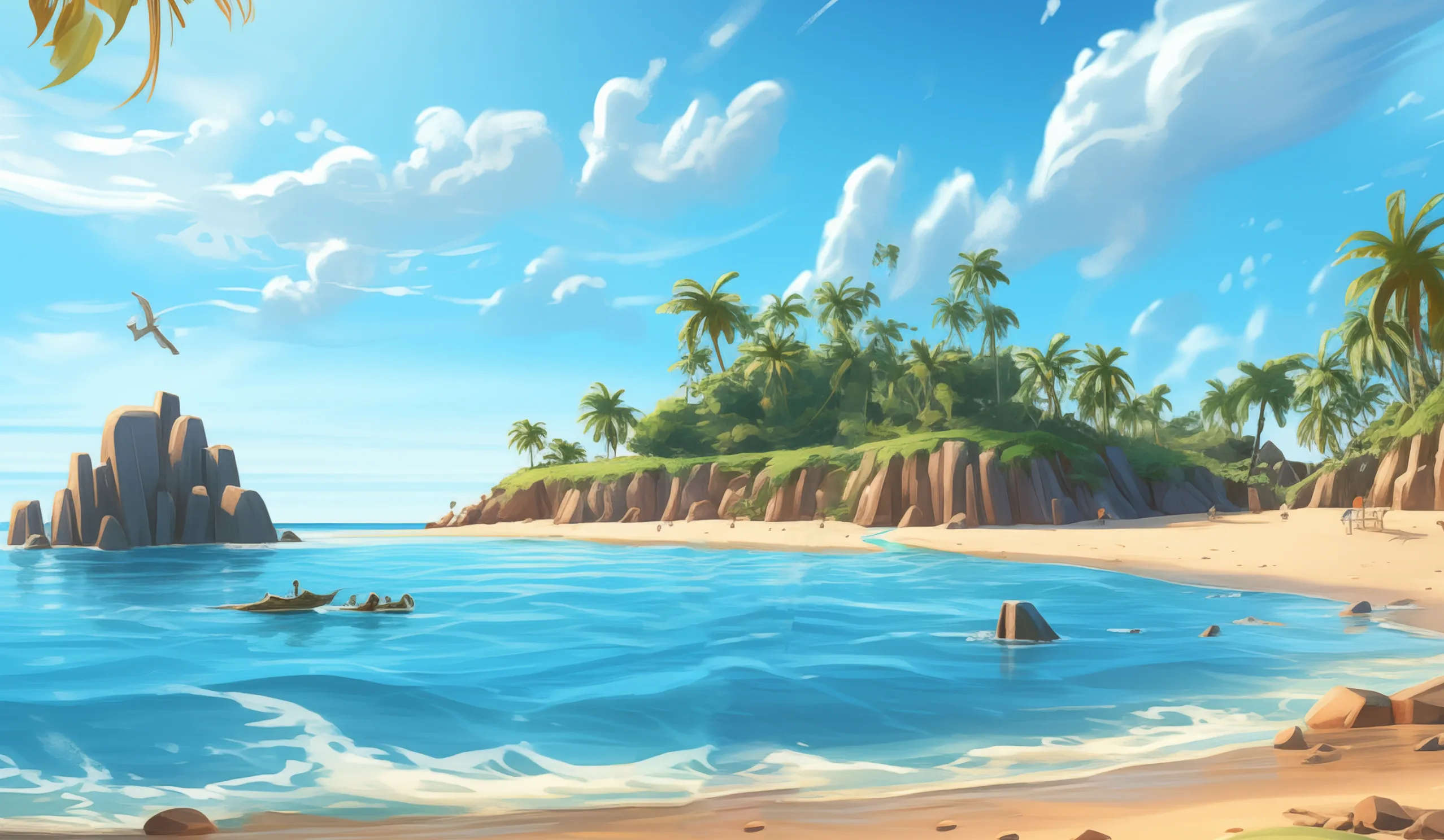 Fish store desktop action banner background