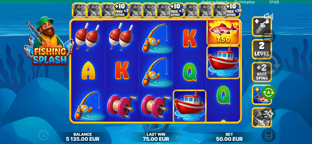 Fishing Splash gameplay screenshot 1