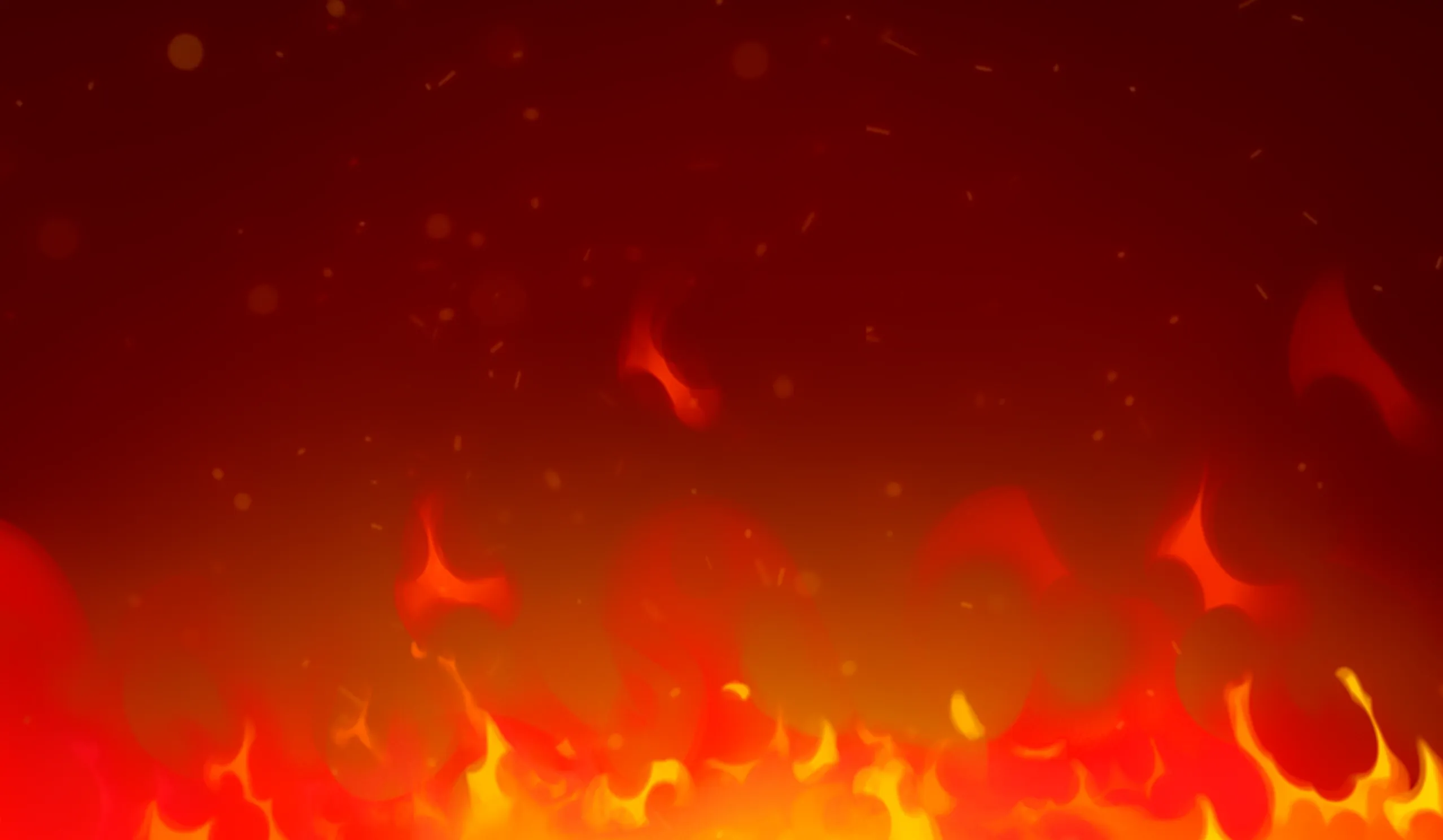 Flame Rush desktop action banner background