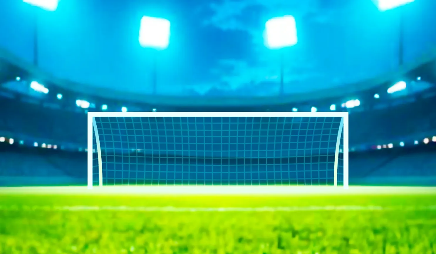 Football tap mobile action banner background