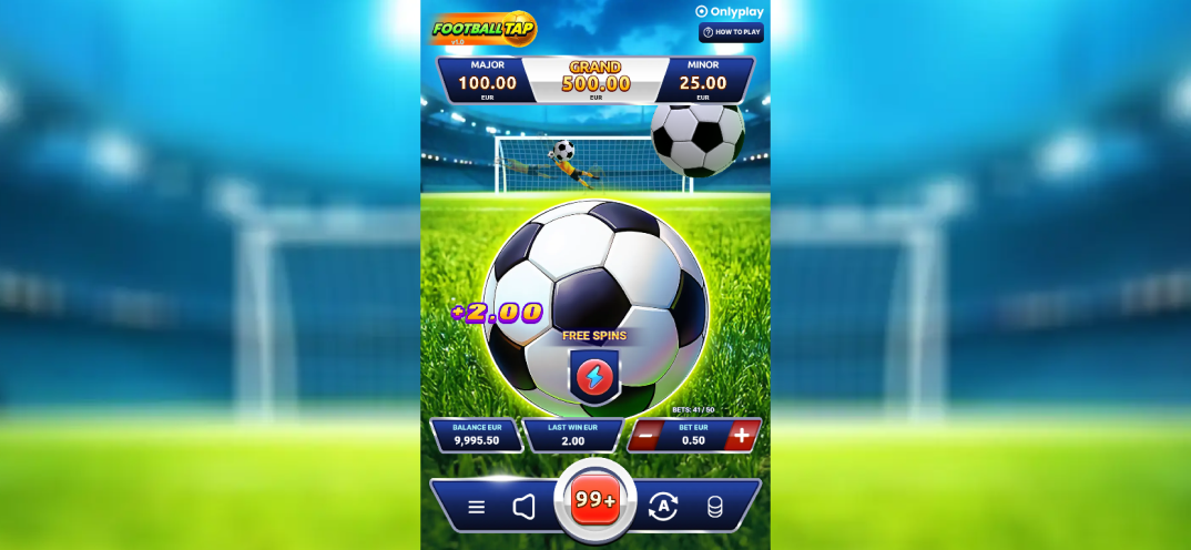 Football tap gameplay screenshot 1