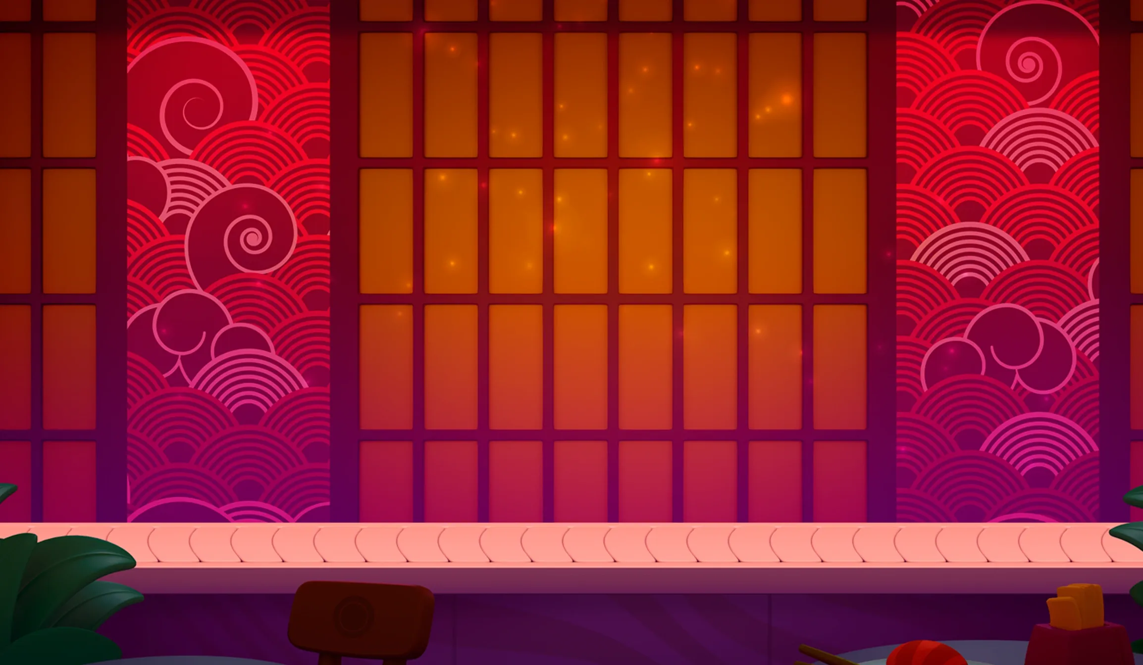 Fortune Chef Panda tablet action banner background
