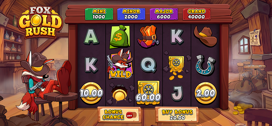 Fox Gold Rush gameplay screenshot 1