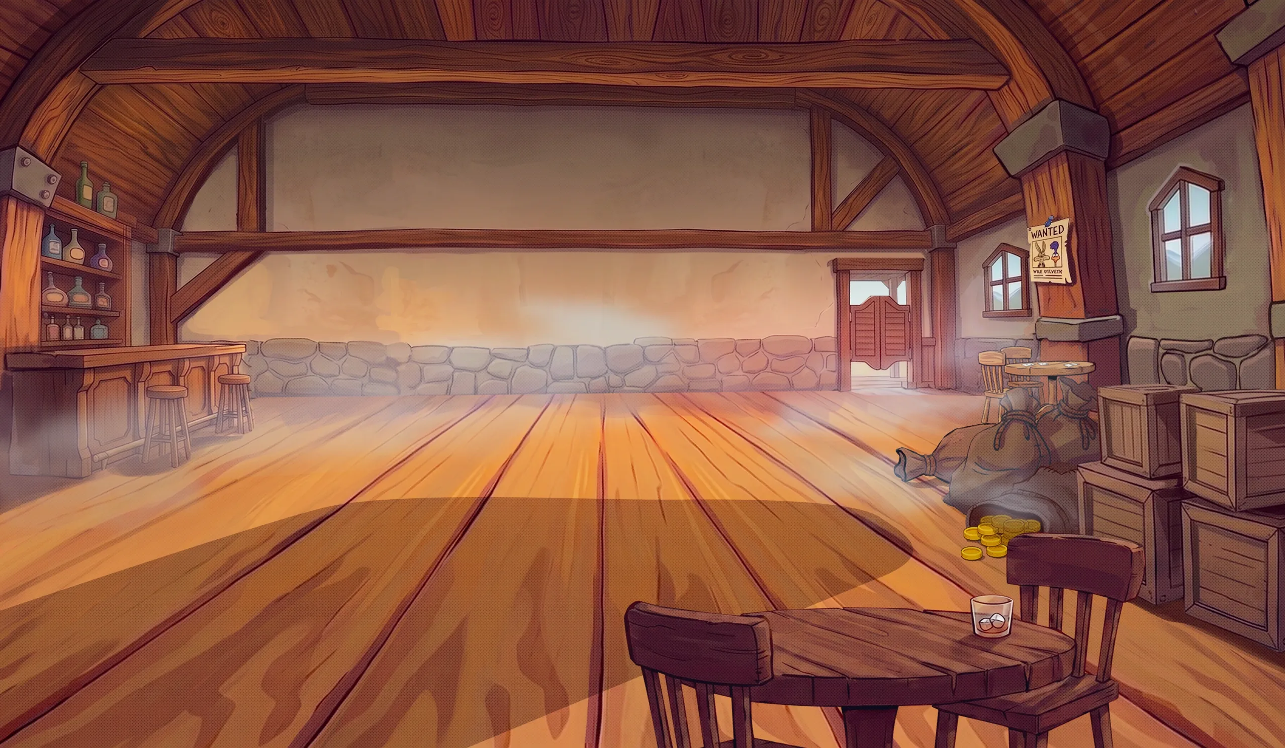 Fox Gold Rush desktop action banner background