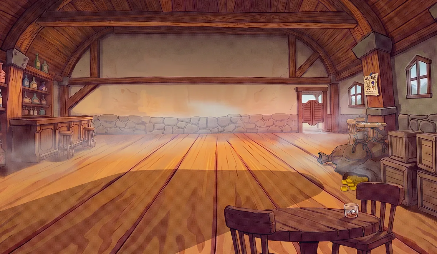 Fox Gold Rush mobile action banner background