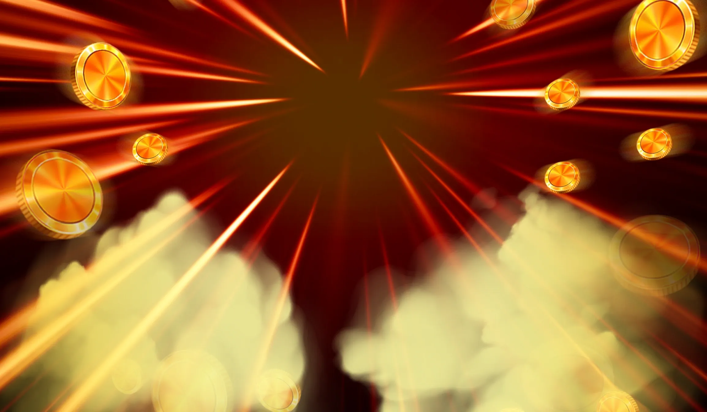 Fruit Train Express: Hold & Win tablet action banner background