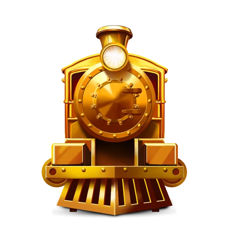 Fruit Train Express: Hold & Win mobile action banner character