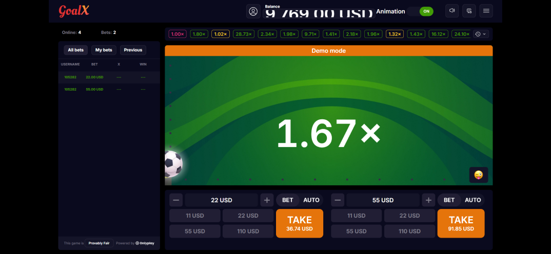 GoalX gameplay screenshot 1