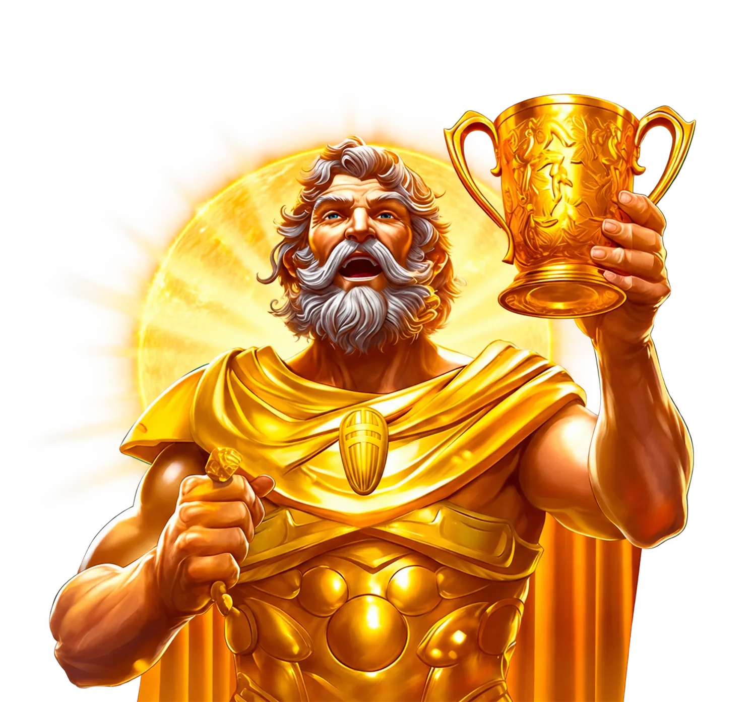 God's Party desktop action banner character