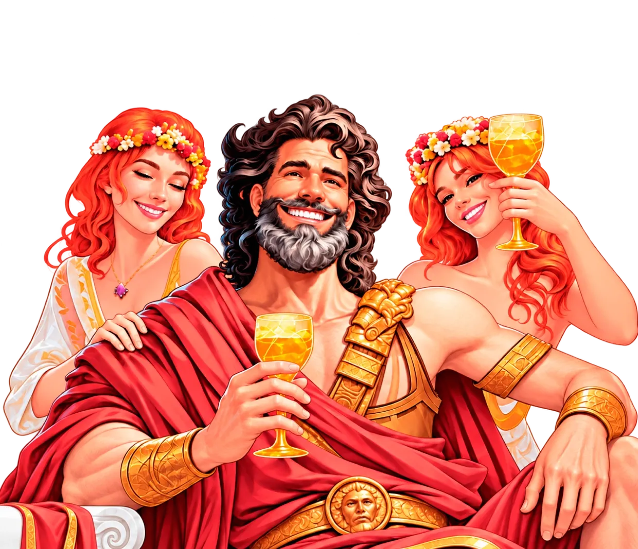 God's Party hero character
