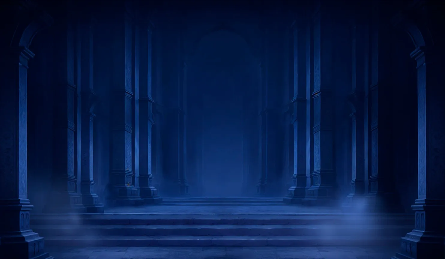 Gold of Odin mobile action banner background