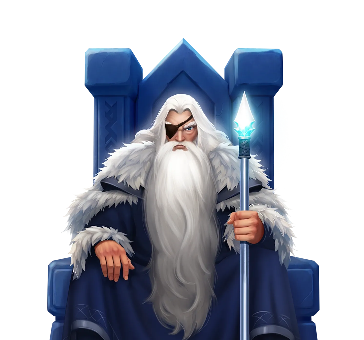 Gold of Odin desktop action banner character