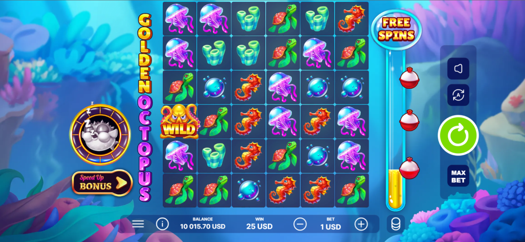 Golden Octopus gameplay screenshot 2