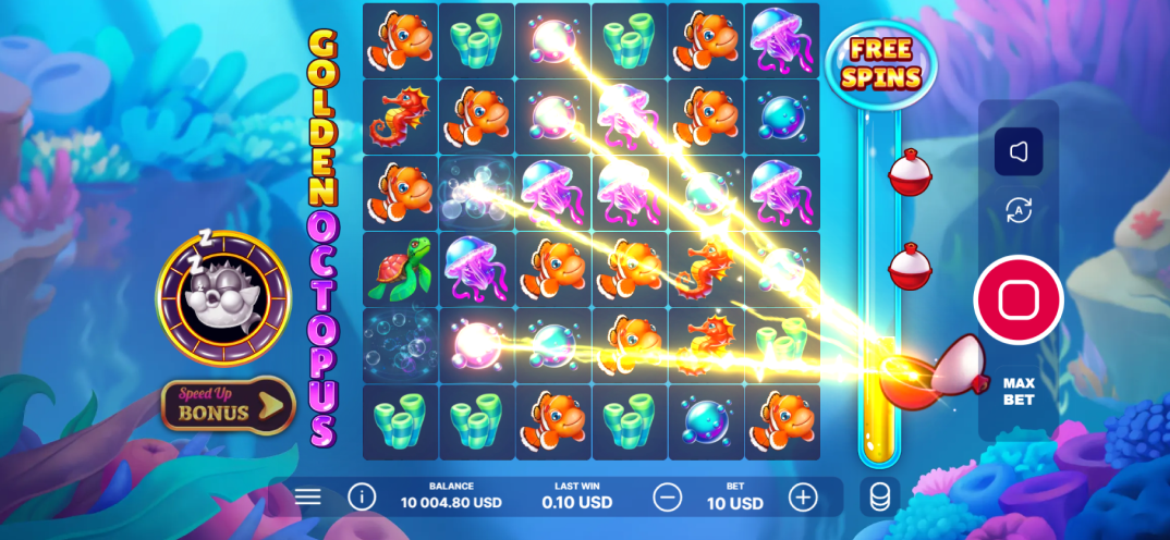 Golden Octopus gameplay screenshot 3