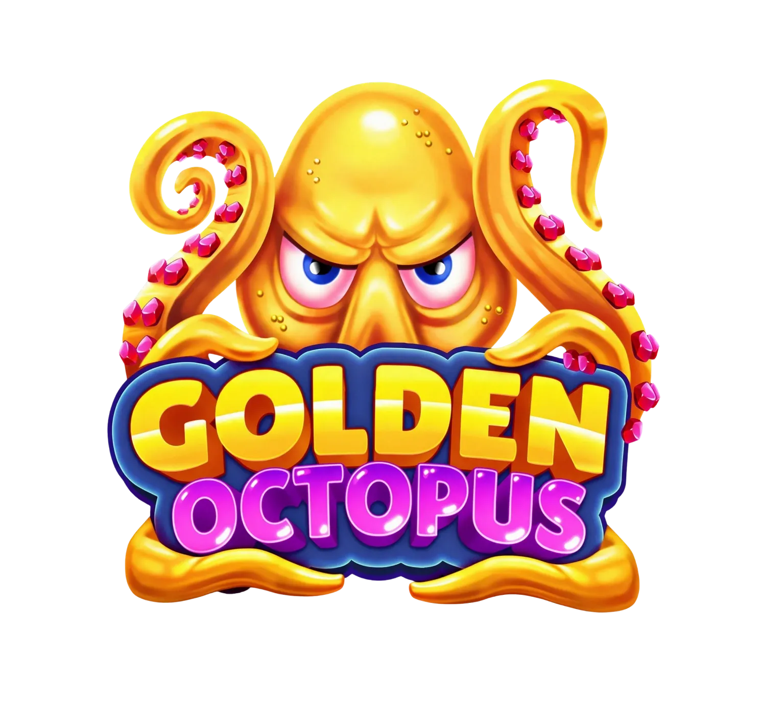Golden Octopus desktop action banner character