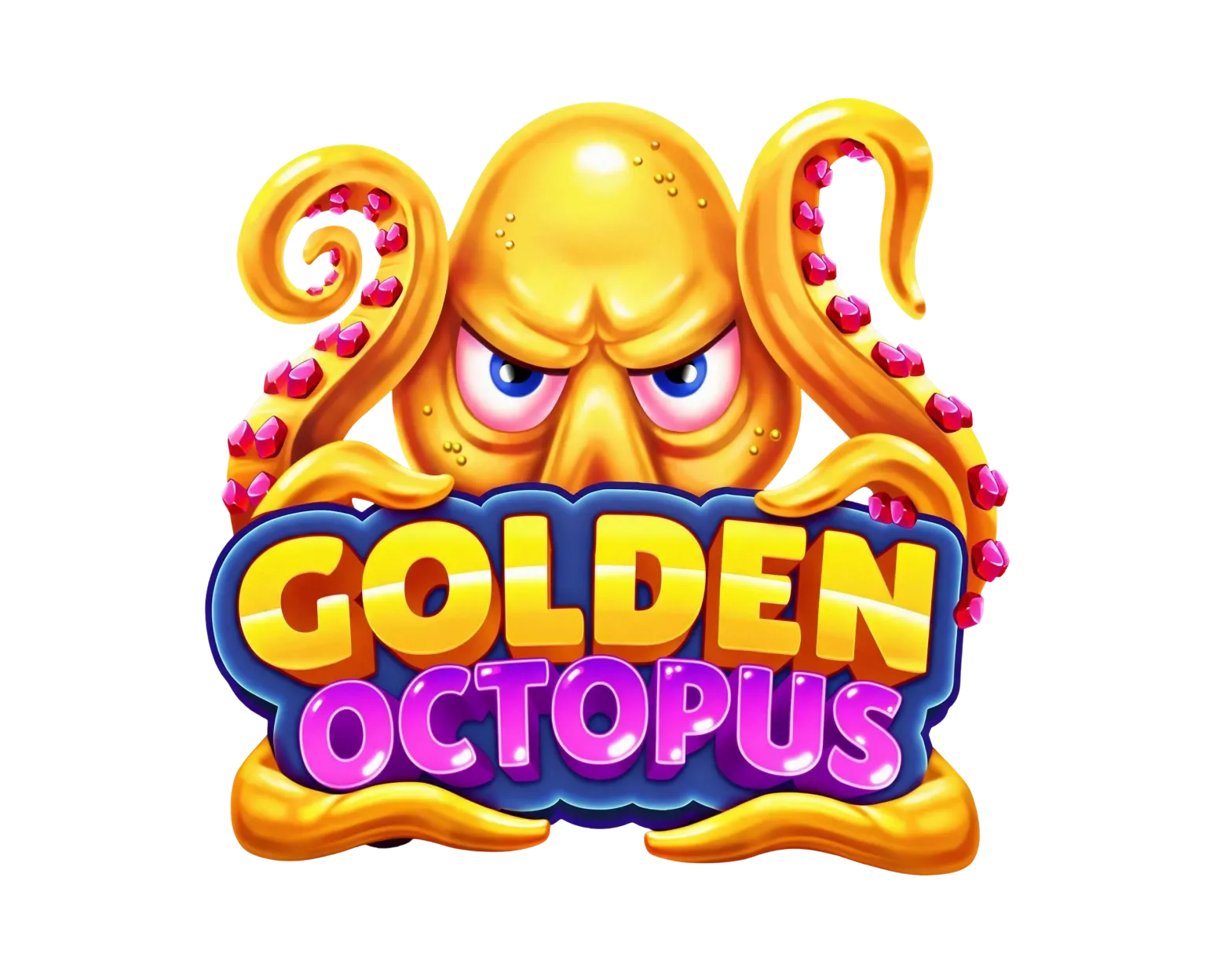 Golden Octopus tablet action banner character