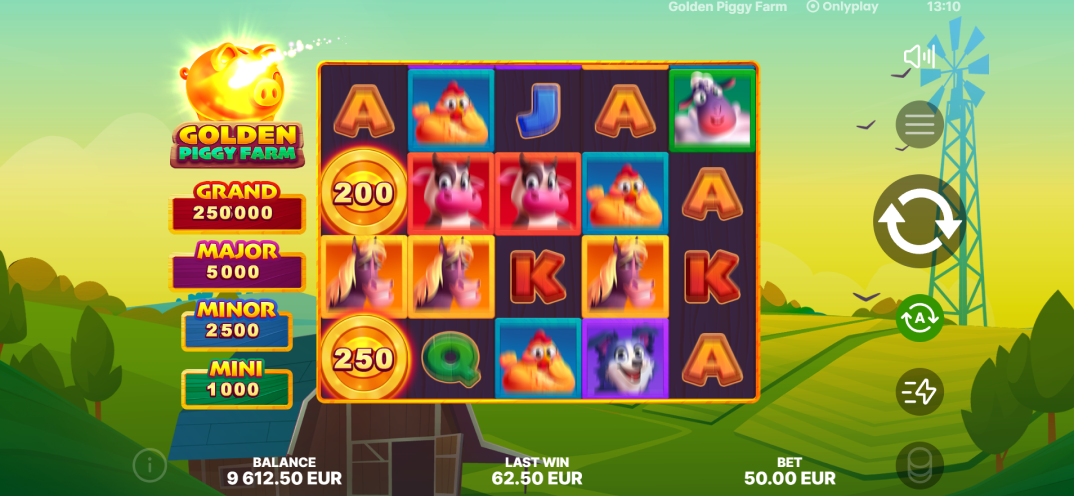 Golden Piggy Farm gameplay screenshot 1