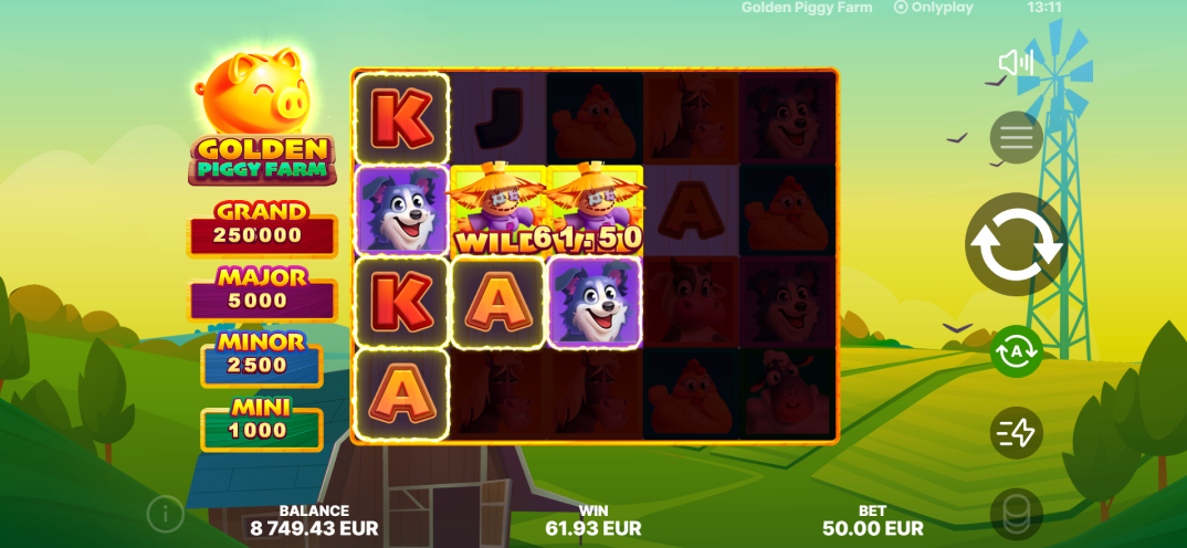 Golden Piggy Farm gameplay screenshot 3