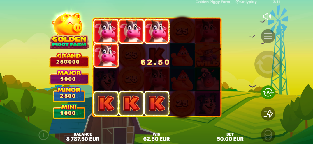 Golden Piggy Farm gameplay screenshot 4