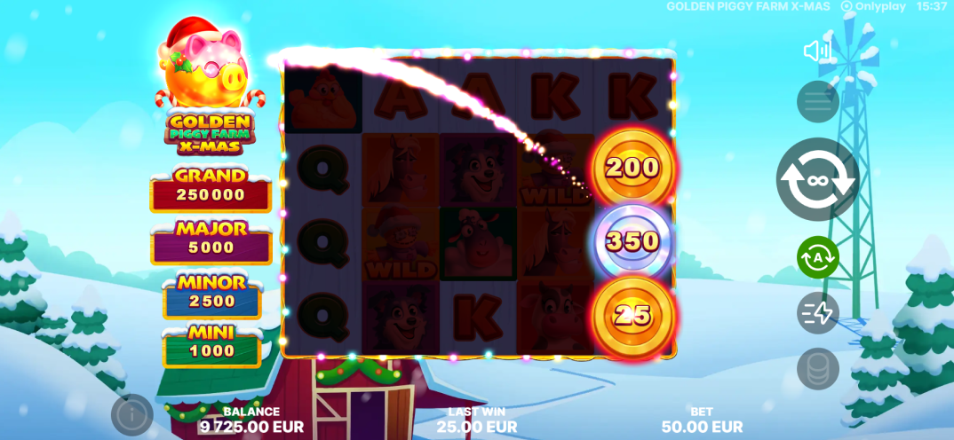 Golden Piggy Farm X-Mas gameplay screenshot 3