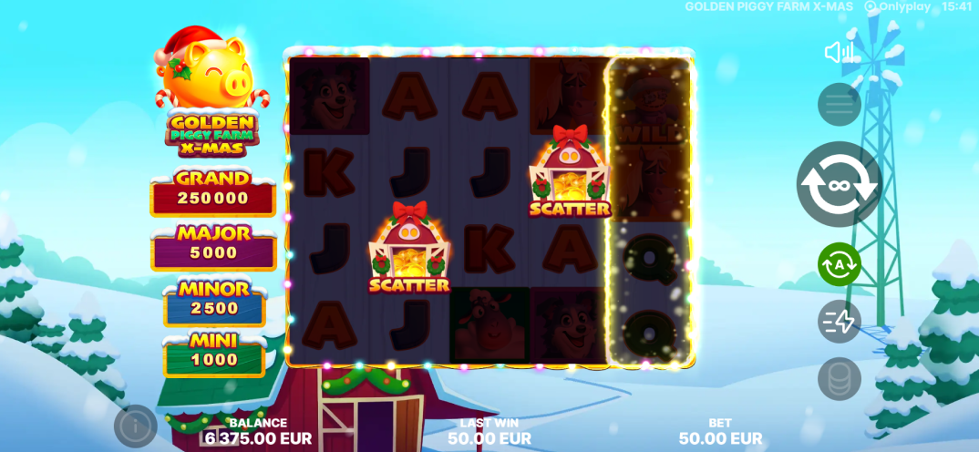 Golden Piggy Farm X-Mas gameplay screenshot 4