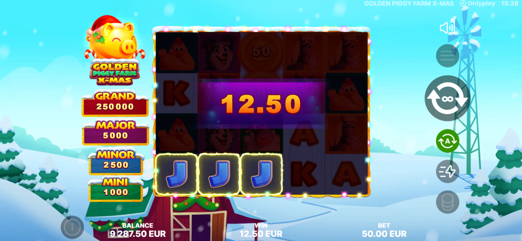 Golden Piggy Farm X-Mas gameplay screenshot 5
