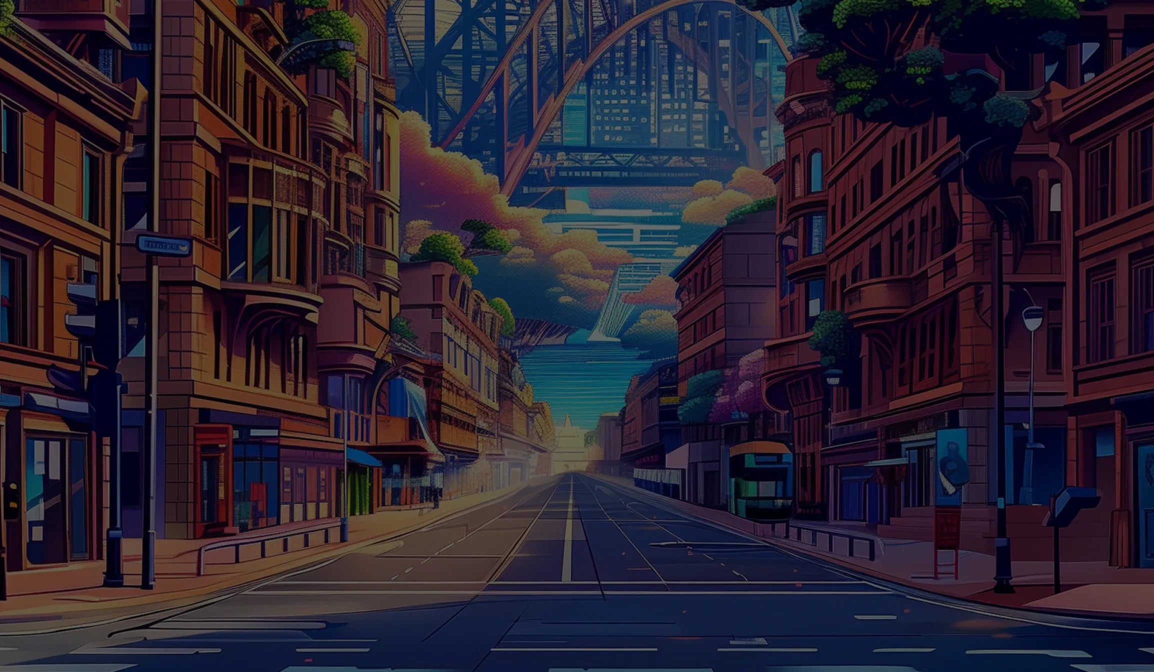 Graffiti in Sydney tablet action banner background