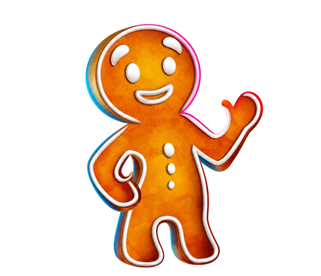 Happy Cookie hero character
