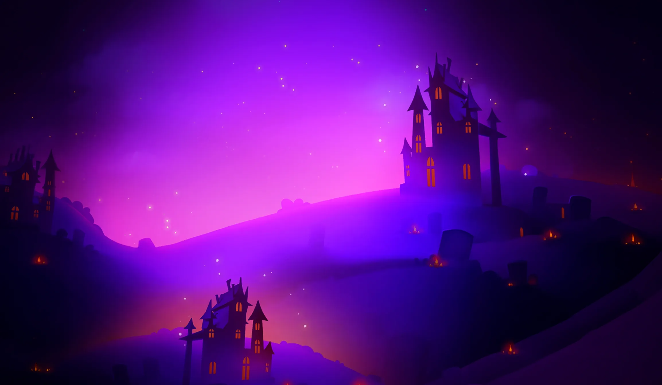Hit the Vampire tablet action banner background