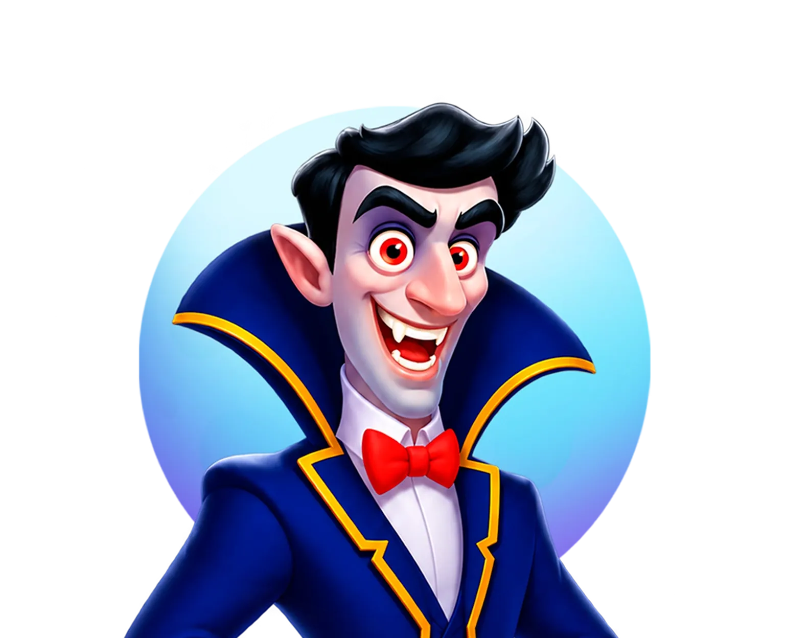 Hit the Vampire tablet action banner character