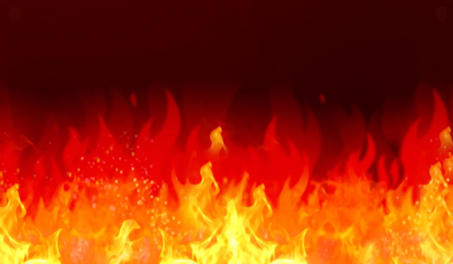 Hot and Spicy mobile action banner background