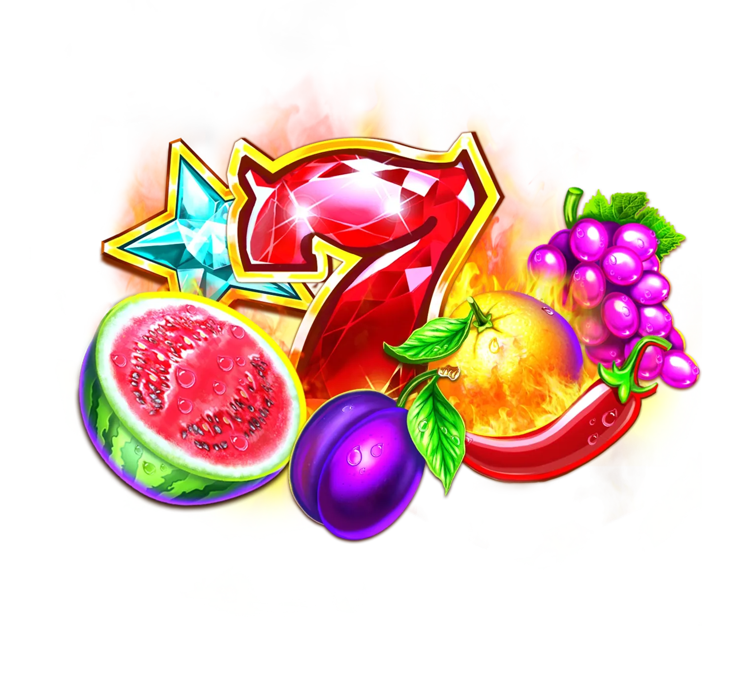 Hot and Spicy Jackpot desktop action banner character