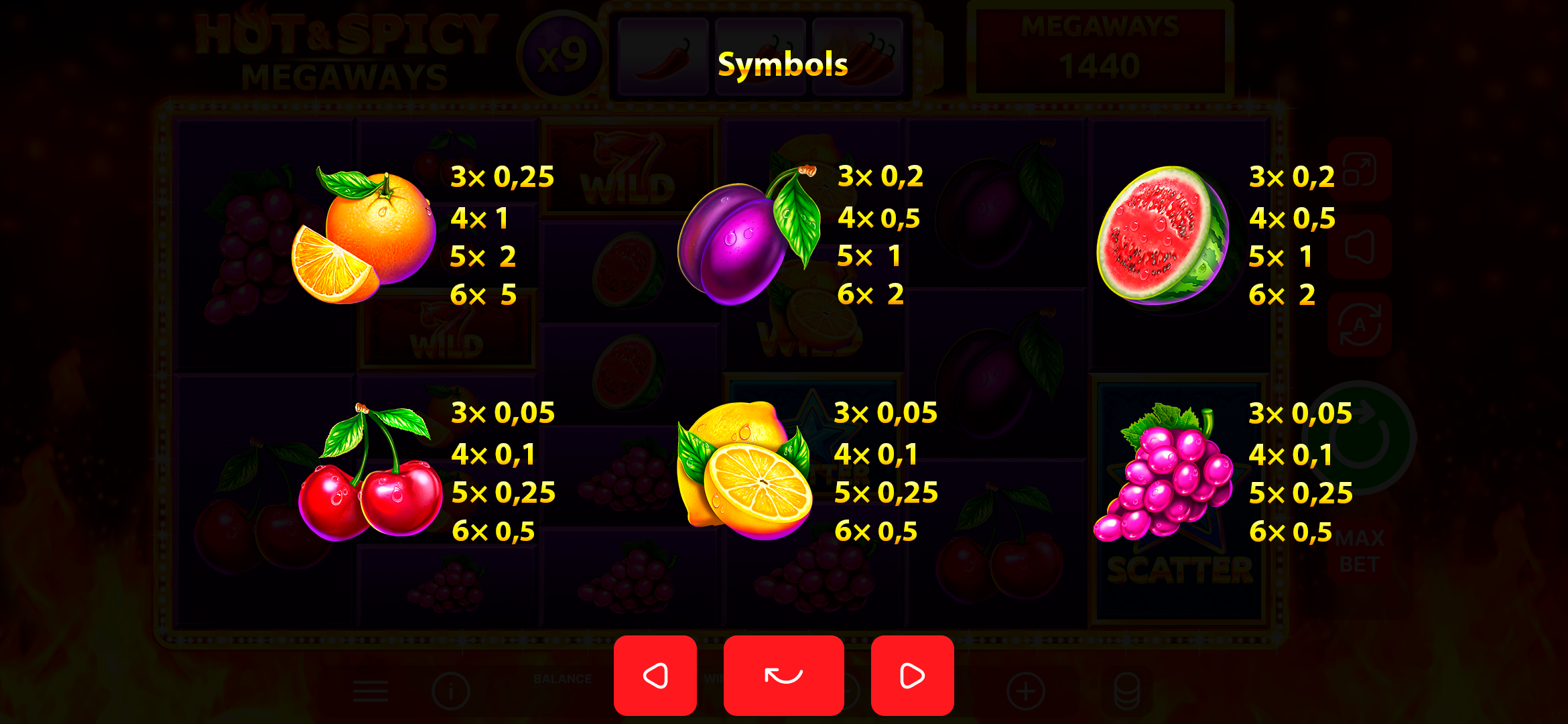 Hot and Spicy Megaways gameplay screenshot 2