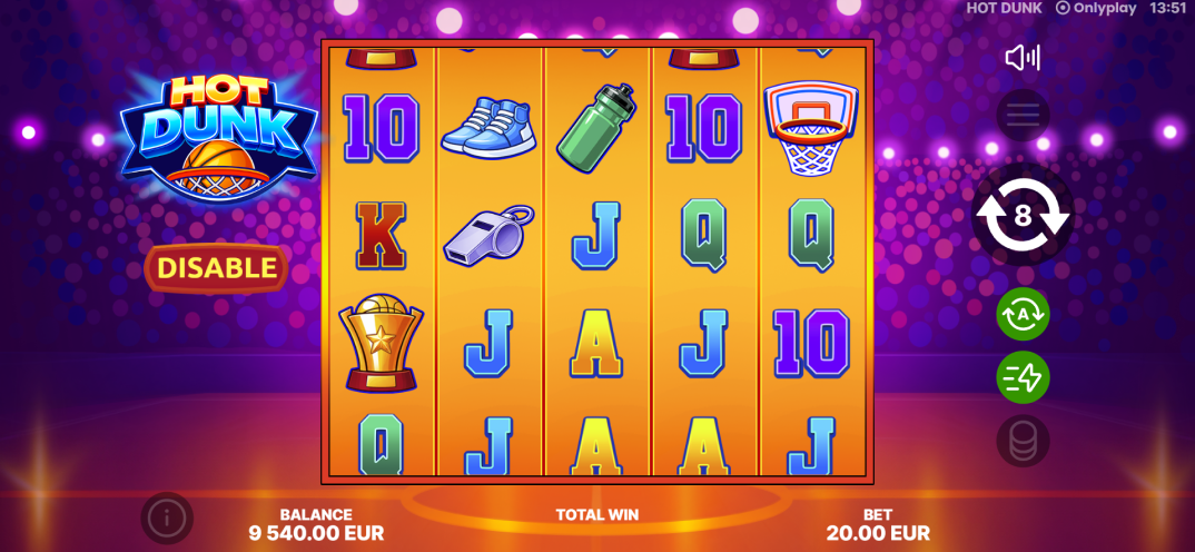 Hot Dunk gameplay screenshot 1