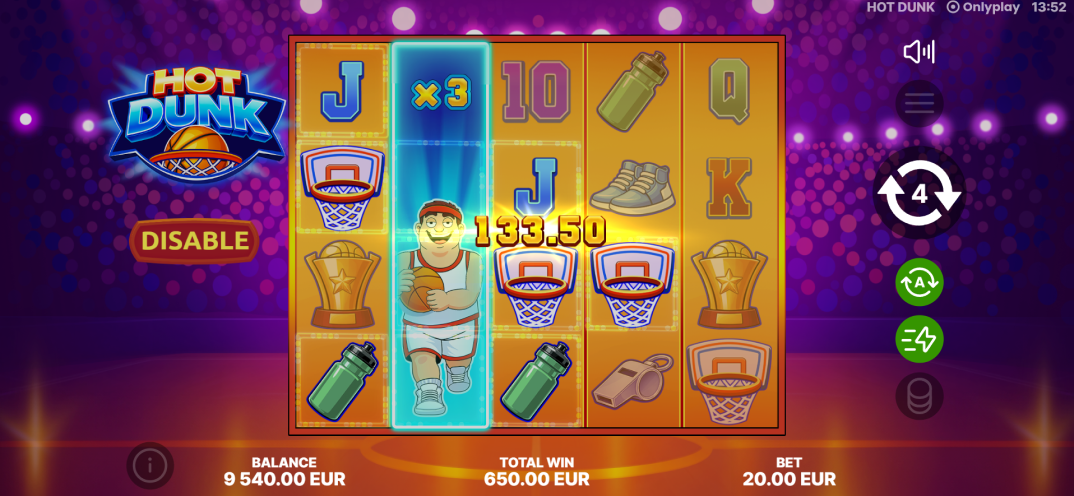 Hot Dunk gameplay screenshot 2