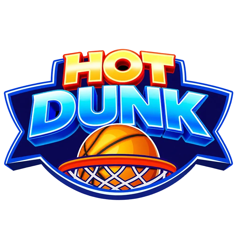 Hot Dunk mobile action banner character