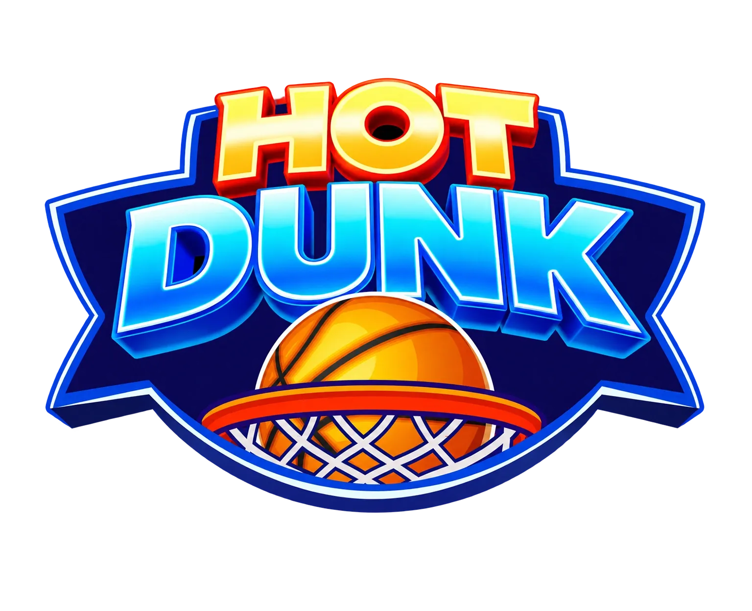 Hot Dunk tablet action banner character
