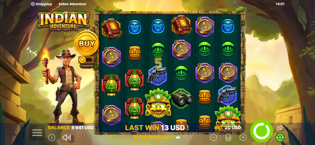 Indian Adventure gameplay screenshot 1