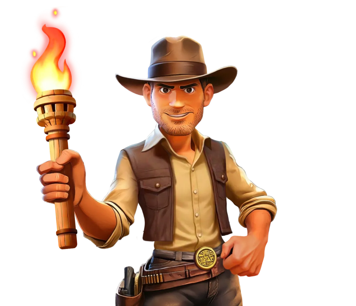 Indian Adventure hero character