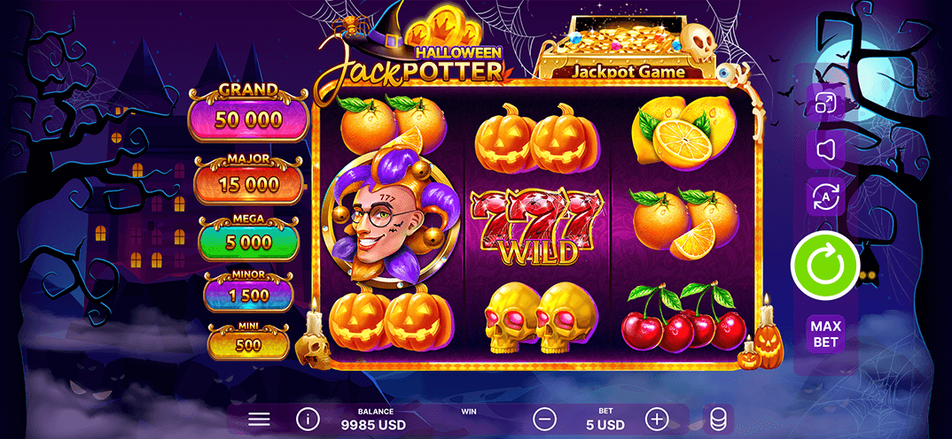 Jack Potter Halloween gameplay screenshot 1